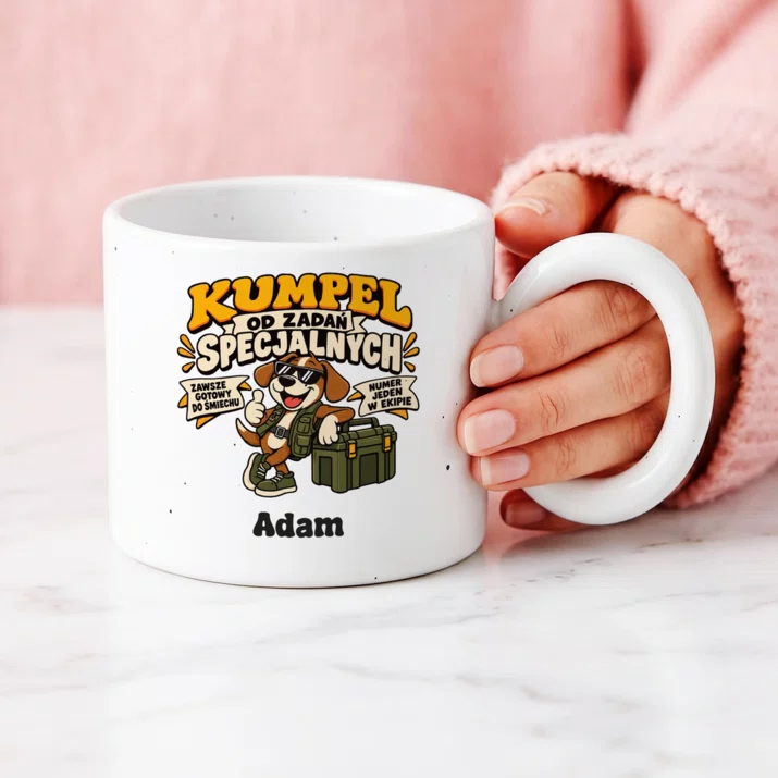Kubek Premium Dla Kolegi Prezent Dla Mężczyzny: Kumpel Od Zadań