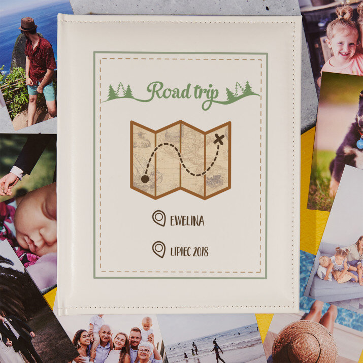 Road trip - Personalizowany Album na zdjęcia