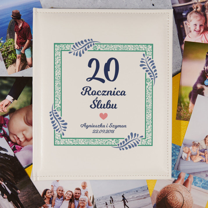 Rocznica ślubu - Personalizowany Album na zdjęcia
