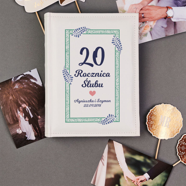 Rocznica ślubu - Personalizowany Album na zdjęcia