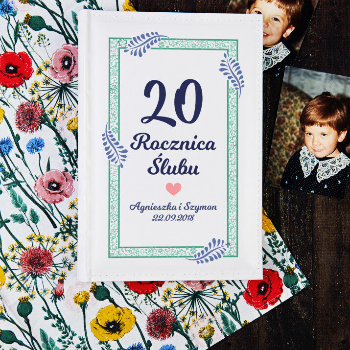 Rocznica ślubu - Personalizowany Album na zdjęcia