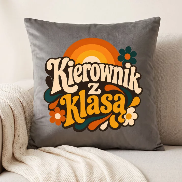 Poduszka Dekoracyjna Dla Kierownika Prezent Dla Mężczyzny: Kierownik Z Klasą Poduszka Dekoracyjna Dla Kierownika Prezent Dla Mężczyzny: Kierownik Z Klasą