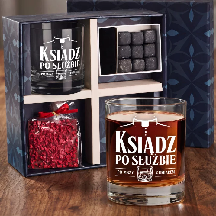 Zestaw Prezentowy Whisky Dla Księdza Dla Mężczyzny: Ksiądz Po Służbie Zestaw Prezentowy Whisky Dla Księdza Dla Mężczyzny: Ksiądz Po Służbie