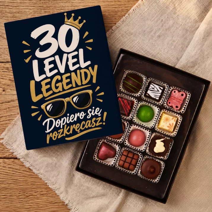 Czekoladki Na 30 Urodziny Prezent Dla Mężczyzny: 30 Level Legendy Czekoladki Na 30 Urodziny Prezent Dla Mężczyzny: 30 Level Legendy