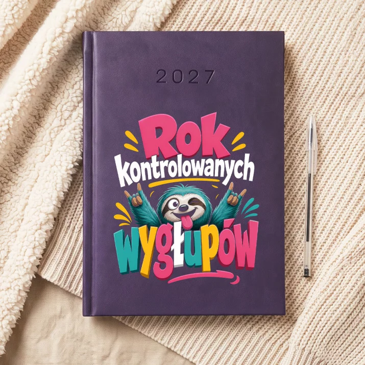 Kalendarz Książkowy A5 2027 Dla Bff Prezent Dla Kobiety: Przyjacielski Chaos