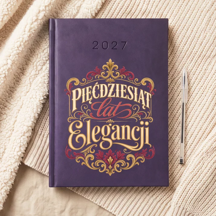 Kalendarz Książkowy A5 2027 Na 50 Prezent Na 50 Urodziny Dla Kobiety: Ornamentalna Elegancja Kalendarz Książkowy A5 2027 Na 50 Prezent Na 50 Urodziny Dla Kobiety: Ornamentalna Elegancja