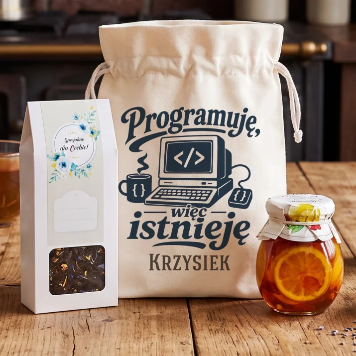 Zestaw Herbaciany Dla Informatyka Prezent Dla Mężczyzny: Duma Programisty Zestaw Herbaciany Dla Informatyka Prezent Dla Mężczyzny: Duma Programisty