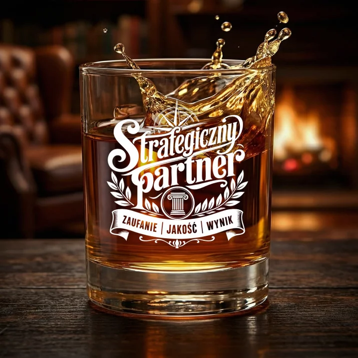 Szklanka Do Whisky Dla Kontrahenta Prezent Dla Mężczyzny: Strategiczny Partner Szklanka Do Whisky Dla Kontrahenta Prezent Dla Mężczyzny: Strategiczny Partner