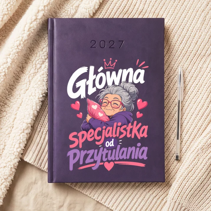 Kalendarz Książkowy A5 2027 Dla Babci Prezent Na Dzień Babci Dla Kobiety: Urok Babci Kalendarz Książkowy A5 2027 Dla Babci Prezent Na Dzień Babci Dla Kobiety: Urok Babci
