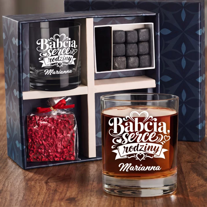 Zestaw Prezentowy Whisky Na Dzień Babci Dla Babci Kobiety: Babcia, Serce Rodziny Zestaw Prezentowy Whisky Na Dzień Babci Dla Babci Kobiety: Babcia, Serce Rodziny