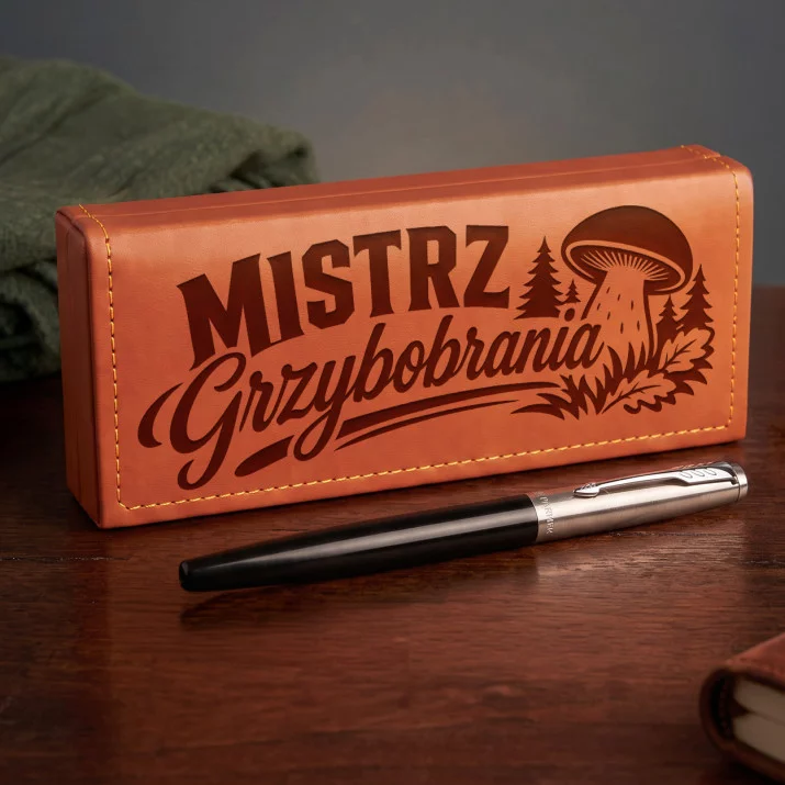 Pióro Wieczne Parker W Etui Dla Grzybiarza Prezent Dla Mężczyzny: Grzybiarski Honor Pióro Wieczne Parker W Etui Dla Grzybiarza Prezent Dla Mężczyzny: Grzybiarski Honor