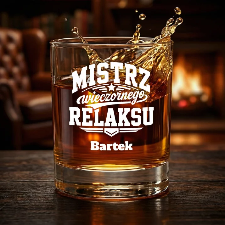 Szklanki Do Whisky z Grawerem Na Dzień Chłopaka Prezent Dla Chłopaka Mężczyzny: Mistrz Wieczornego Szklanki Do Whisky z Grawerem Na Dzień Chłopaka Prezent Dla Chłopaka Mężczyzny: Mistrz Wieczornego