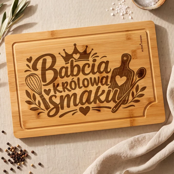 Deska Do Krojenia Na Dzień Babci Prezent Dla Babci Kobiety: Królestwo Babci Deska Do Krojenia Na Dzień Babci Prezent Dla Babci Kobiety: Królestwo Babci