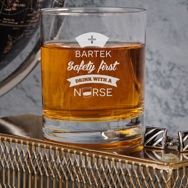 Safety first - Szklanka do whisky