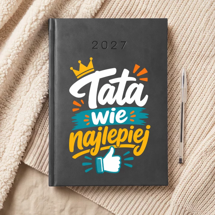 Kalendarz Książkowy A5 2027 Dla Taty Prezent Na Dzień Ojca Dla Mężczyzny: Tata Z Humorem Kalendarz Książkowy A5 2027 Dla Taty Prezent Na Dzień Ojca Dla Mężczyzny: Tata Z Humorem