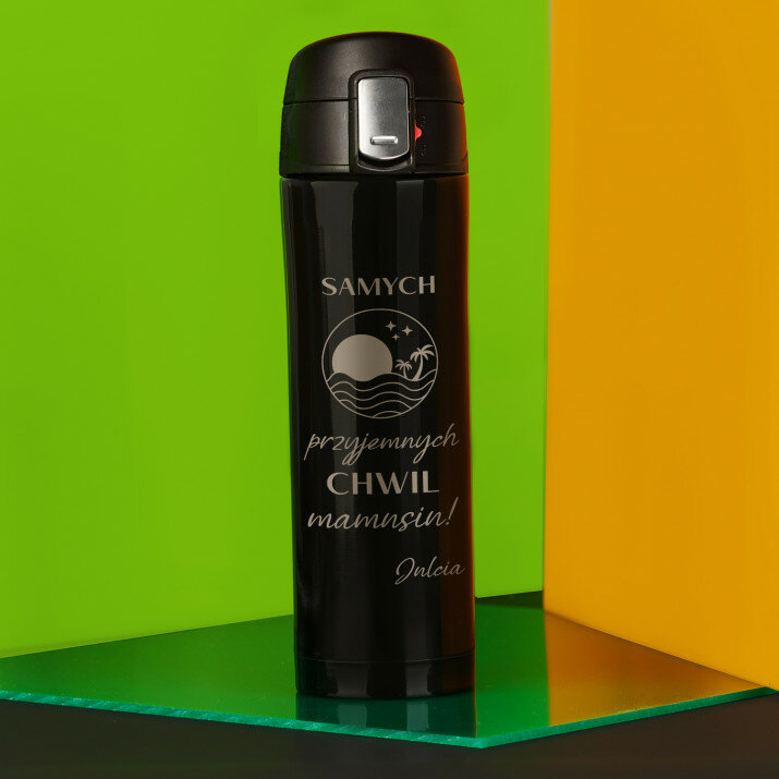 Samych przyjemnych chwil - Kubek termiczny 440 ml