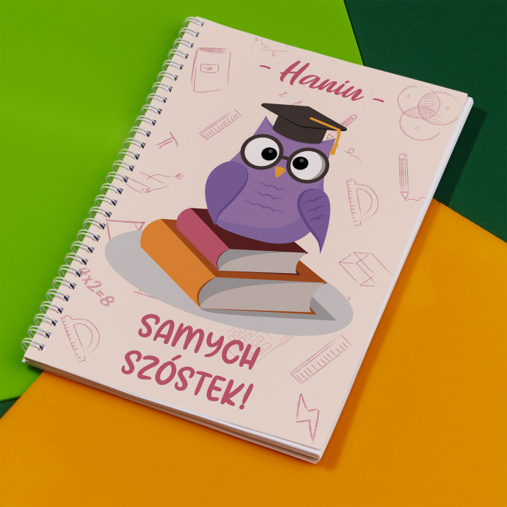 Samych szóstek - Planer szkolny na spirali