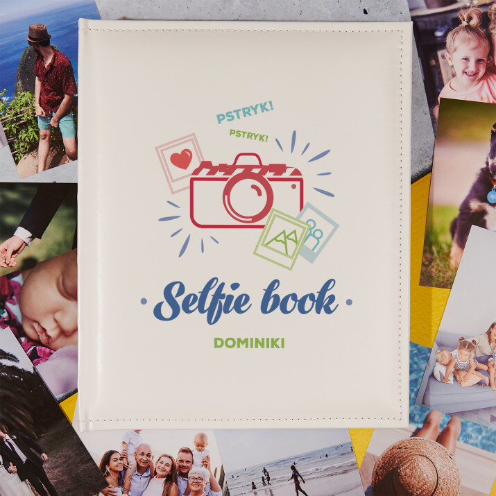 Selfie book - Personalizowany Album na zdjęcia