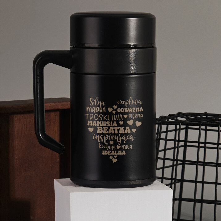 Serce dla mamy - Kubek termiczny 400 ml