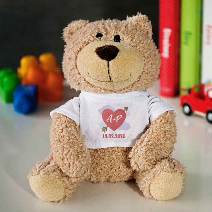 Serce ze strzałą - Pluszak