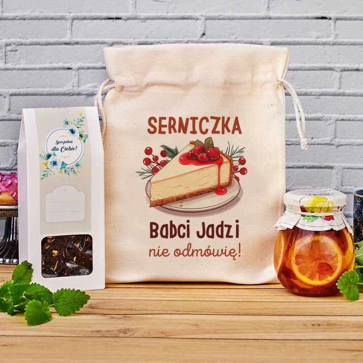 Serniczka nie odmówię - Zestaw Herbaciany w Woreczku