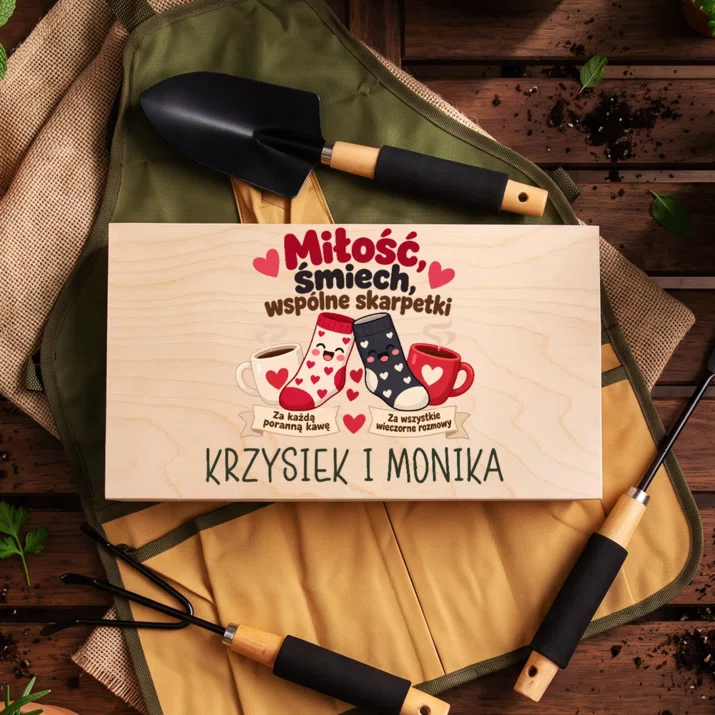 Zestaw Narzędzi Ogrodowych Na Rocznice Zwiazku Prezent Na Walentynki Dla Pary: Miłość, Śmiech, Wspólne