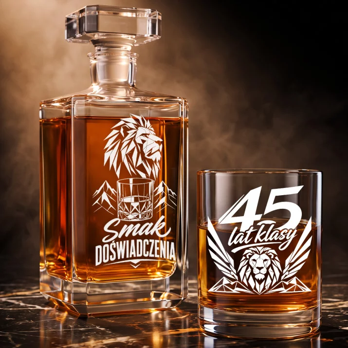 Zestaw Do Whisky Na 45 Urodziny Prezent Dla Mężczyzny: Smak Doświadczenia Zestaw Do Whisky Na 45 Urodziny Prezent Dla Mężczyzny: Smak Doświadczenia