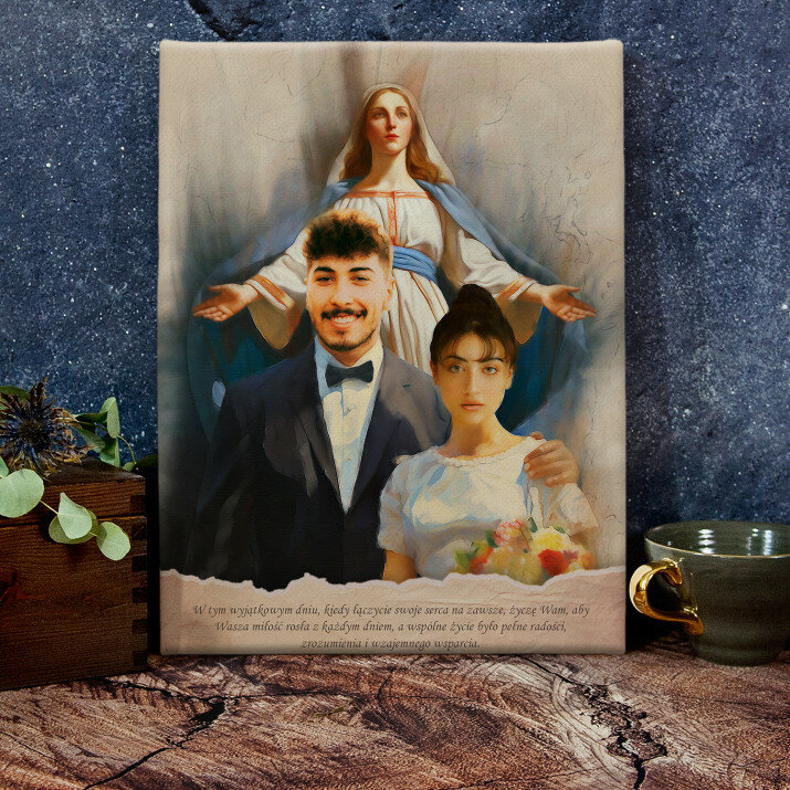 Ślubny portret z Maryją - Niebiański portret