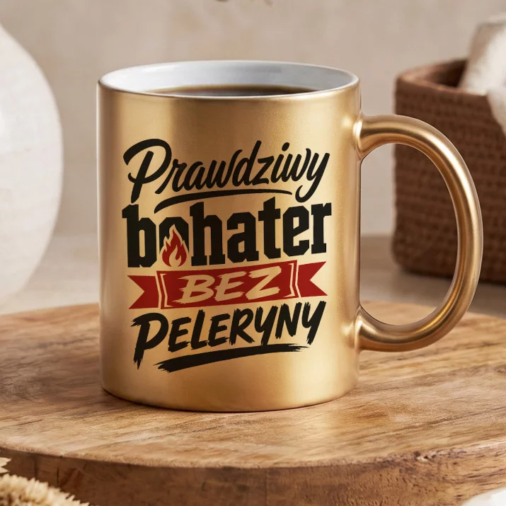 Złoty Kubek Dla Strażaka Prezent Dla Mężczyzny: Bohater Bez Peleryny Złoty Kubek Dla Strażaka Prezent Dla Mężczyzny: Bohater Bez Peleryny