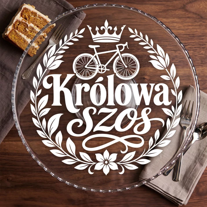 Patera Na Ciasto Dla Rowerzystki Prezent Dla Kobiety: Elegancja Rowerowa Patera Na Ciasto Dla Rowerzystki Prezent Dla Kobiety: Elegancja Rowerowa