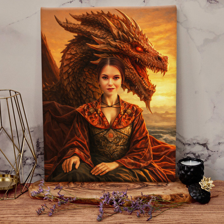 Smocza mama - Portret marzeń Smocza mama - Portret marzeń