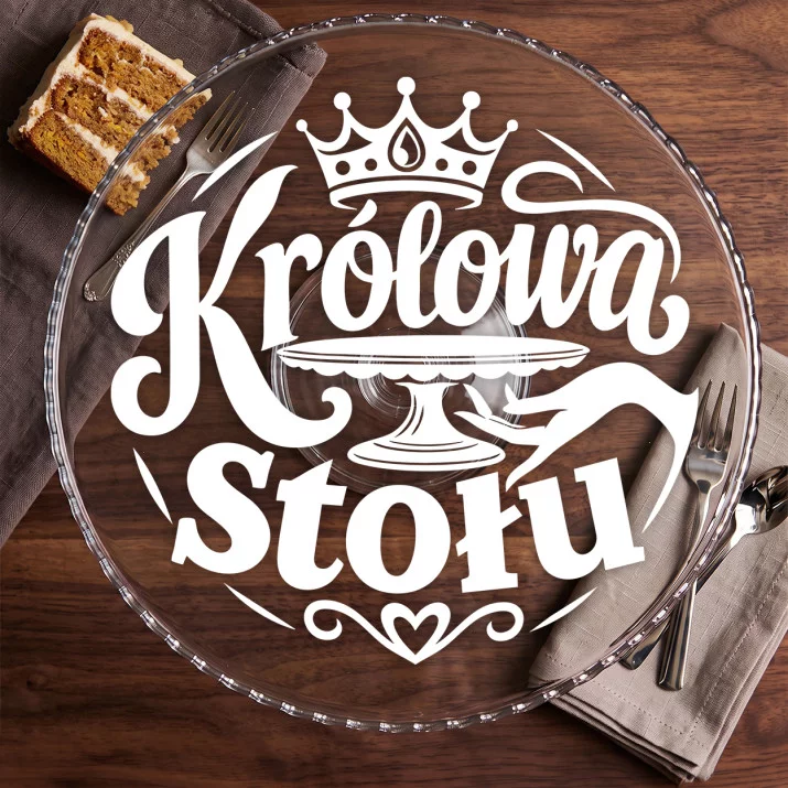 Patera Na Ciasto Dla Kobiety Prezent Dla Kobiety: Królestwo Stołu Patera Na Ciasto Dla Kobiety Prezent Dla Kobiety: Królestwo Stołu