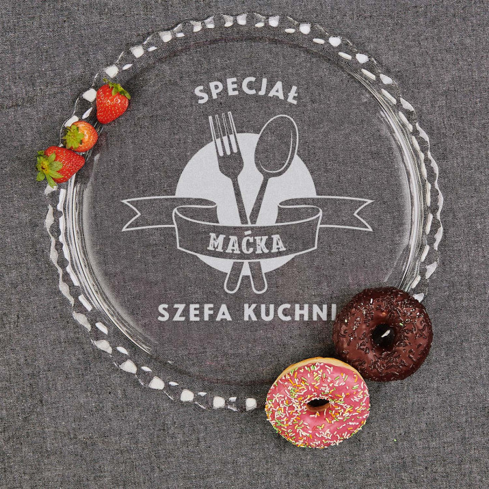 Specjał szefa kuchni - Płaska patera na ciasto