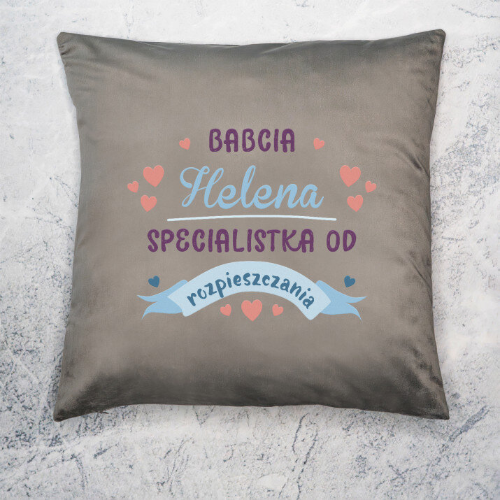Specjalistka od rozpieszczania - Poduszka dekoracyjna