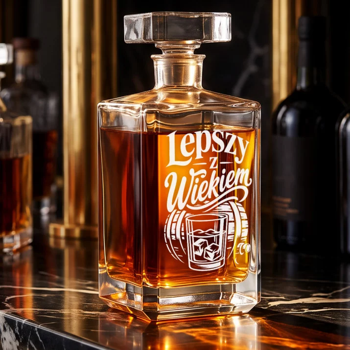 Karafka Do Whisky z Grawerem Na 80 Urodziny Prezent: Humor Z Klasą Karafka Do Whisky z Grawerem Na 80 Urodziny Prezent: Humor Z Klasą