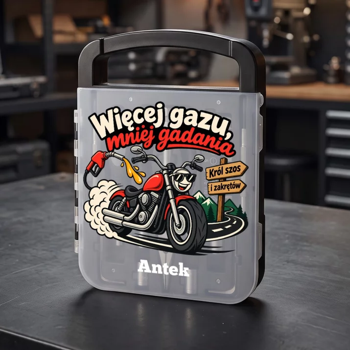 Zestaw Narzędzi Dla Motocyklisty Prezent Dla Mężczyzny: Więcej Gazu, Mniej