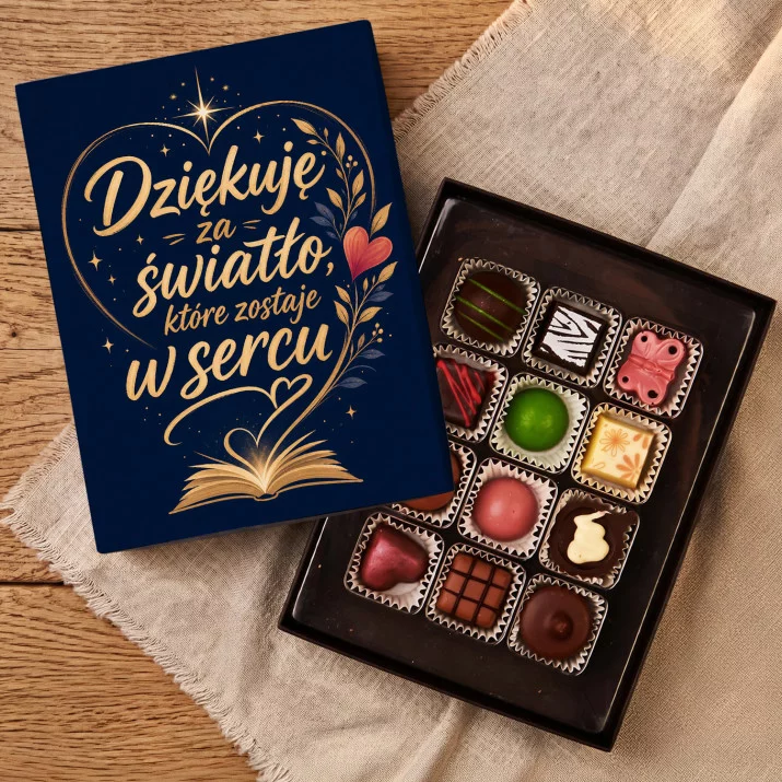 Czekoladki Dla Nauczyciela Prezent Na Dzień Nauczyciela Dla Mężczyzny: Światło W Sercu Czekoladki Dla Nauczyciela Prezent Na Dzień Nauczyciela Dla Mężczyzny: Światło W Sercu