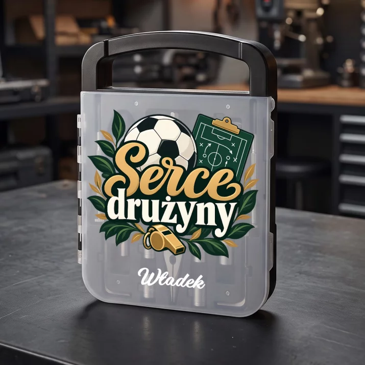 Zestaw Narzędzi Dla Trenera Piłki Nożnej Prezent Dla Mężczyzny: Serce Drużyny Zestaw Narzędzi Dla Trenera Piłki Nożnej Prezent Dla Mężczyzny: Serce Drużyny