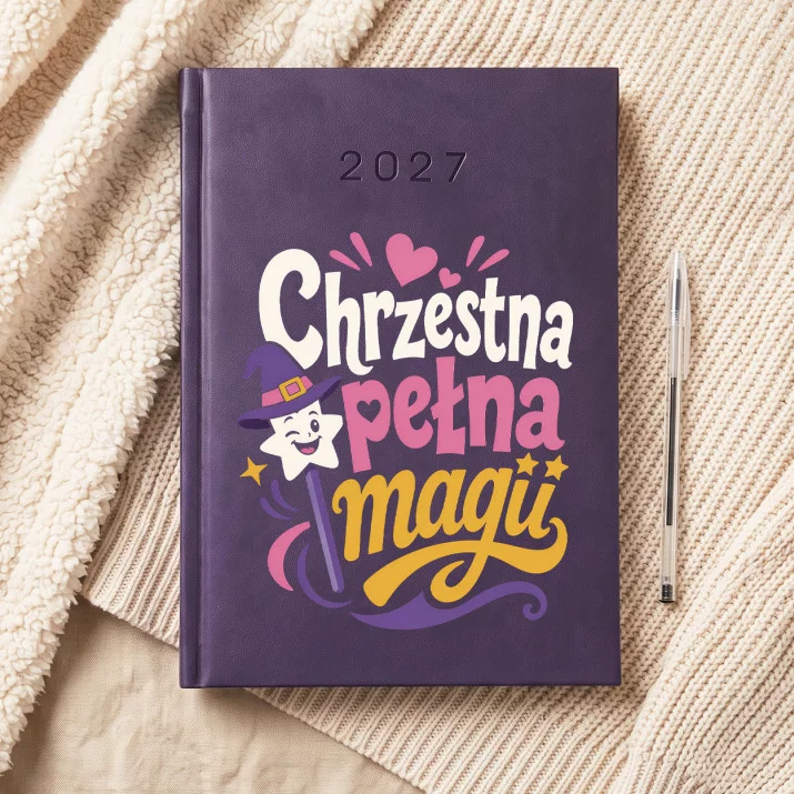 Kalendarz Książkowy A5 2027 Dla Chrzestnej Prezent Dla Kobiety: Magiczna Opiekunka Kalendarz Książkowy A5 2027 Dla Chrzestnej Prezent Dla Kobiety: Magiczna Opiekunka