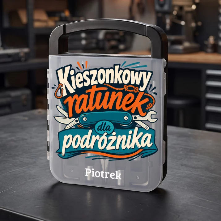 Zestaw Narzędzi Dla Podróżnika Prezent Dla Mężczyzny: Kieszonkowy Warsztat Zestaw Narzędzi Dla Podróżnika Prezent Dla Mężczyzny: Kieszonkowy Warsztat