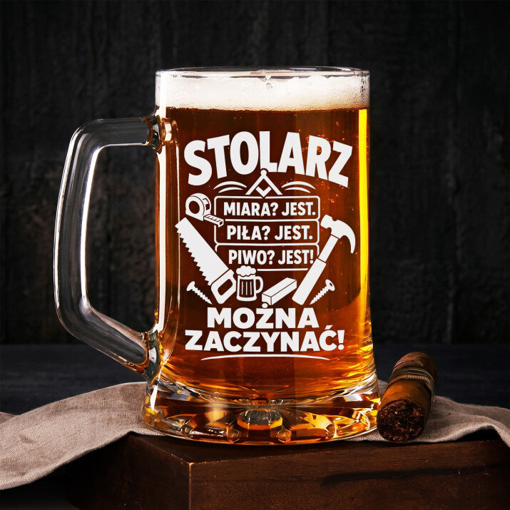 Kufel Dla Stolarza Prezent Dla Mężczyzny: Stolarz Checklista