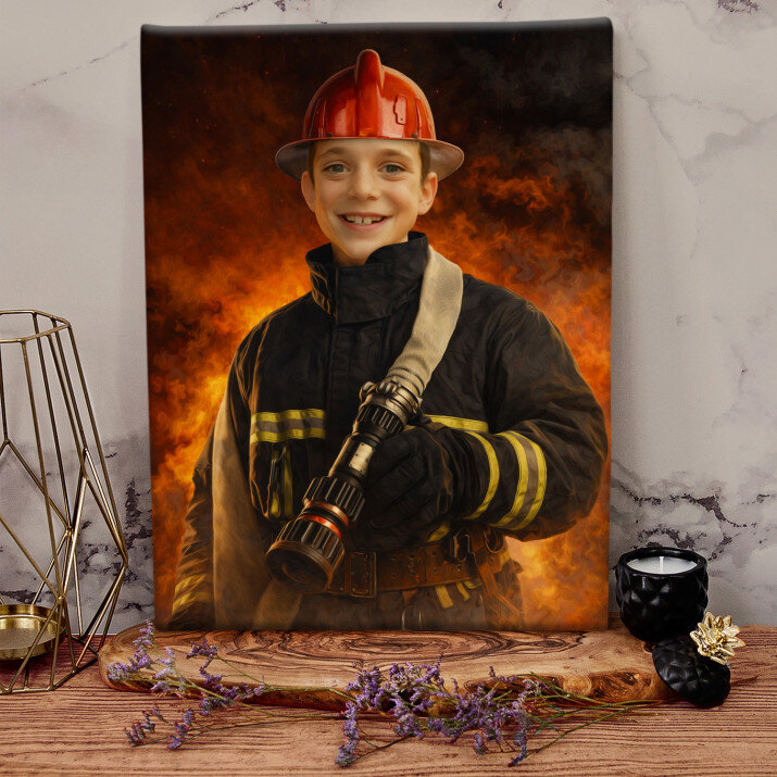 Strażak - Portret marzeń