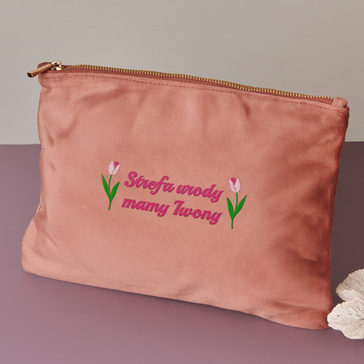 Strefa urody - Kosmetyczka welurowa