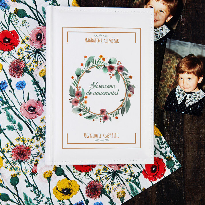 Stworzona do nauczania - Personalizowany Album na zdjęcia
