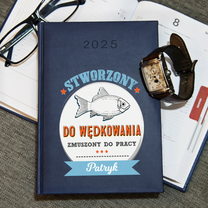Stworzony do wędkowania - Kalendarz 2025