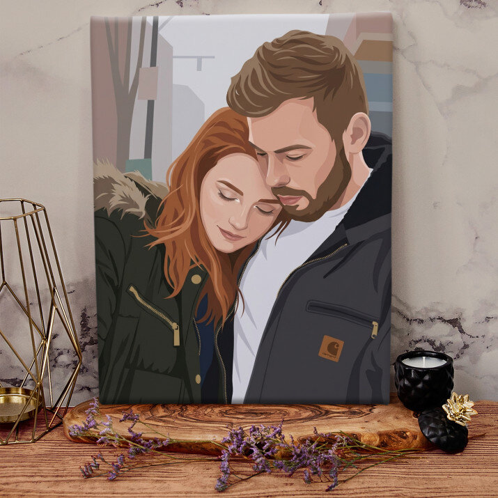 Styl Minimalistyczny - Stylowy portret