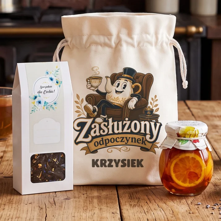 Zestaw Herbaciany Na Zakończenie Roku Szkolnego Prezent Dla Mężczyzny: Herbaciany Rytuał