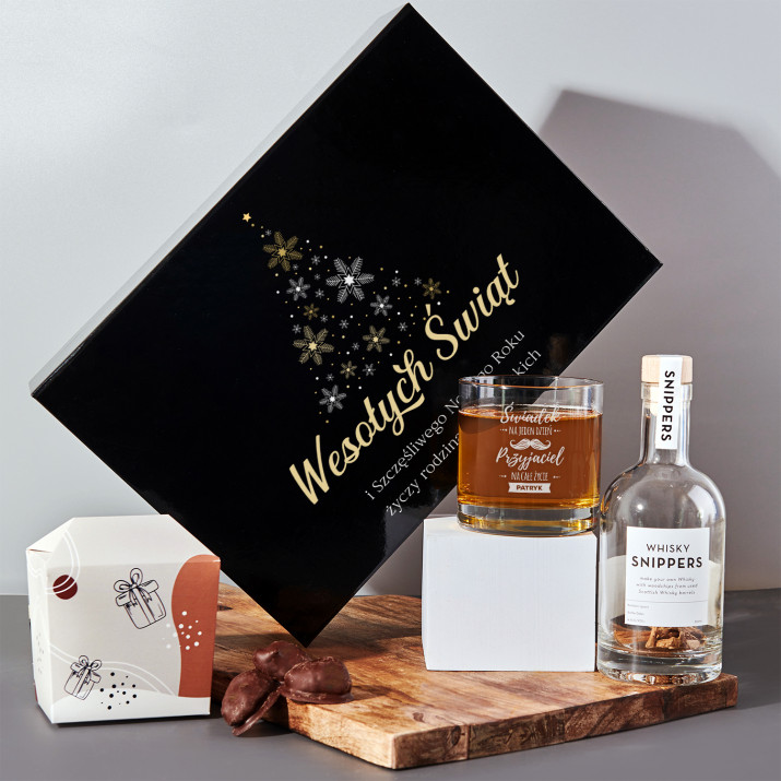 Świadek na jeden dzień - Zestaw prezentowy dla wielbiciela whisky