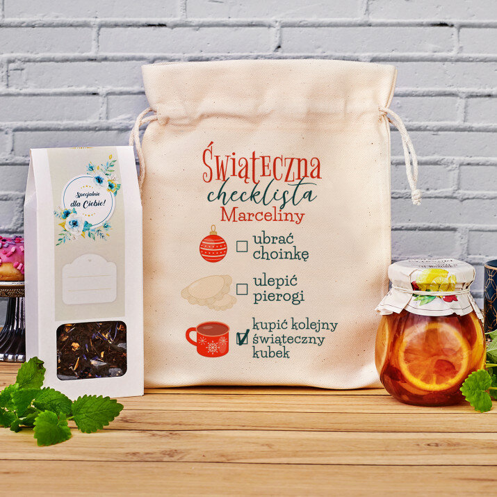 Świąteczna checklista - Zestaw Herbaciany w Woreczku