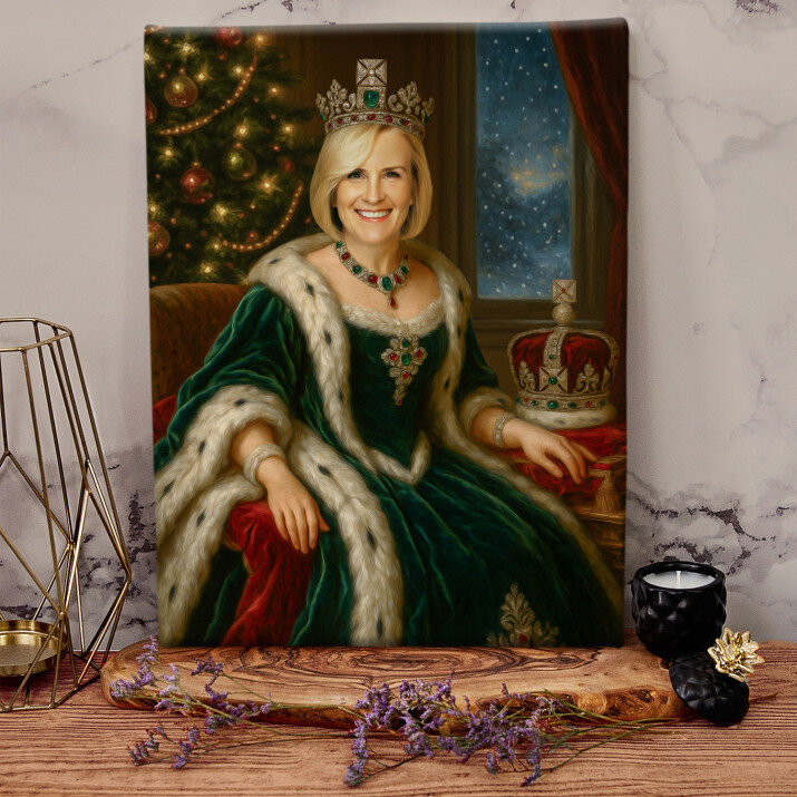 Świąteczna królowa - Królewski portret Świąteczna królowa - Królewski portret